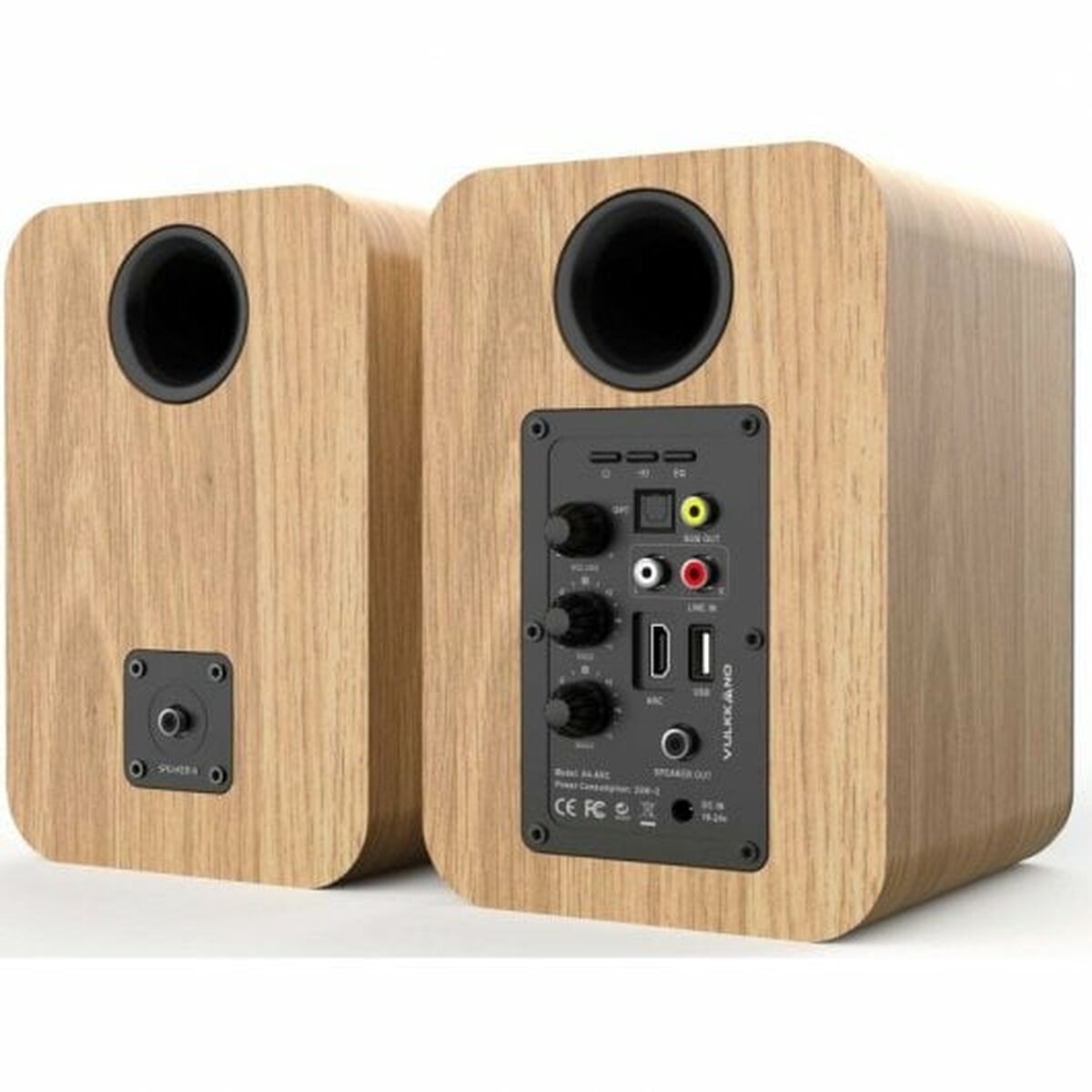 Bluetooth Speakers Vulkkano A4 ARC Brown 50 W