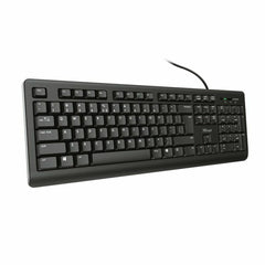 Keyboard Trust Primo Black Spanish Spanish Qwerty QWERTY