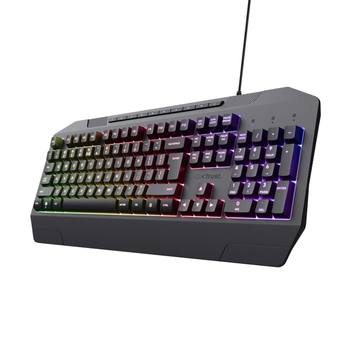 Gaming Keyboard Trust GTX 836 EVOCX Spanish Qwerty