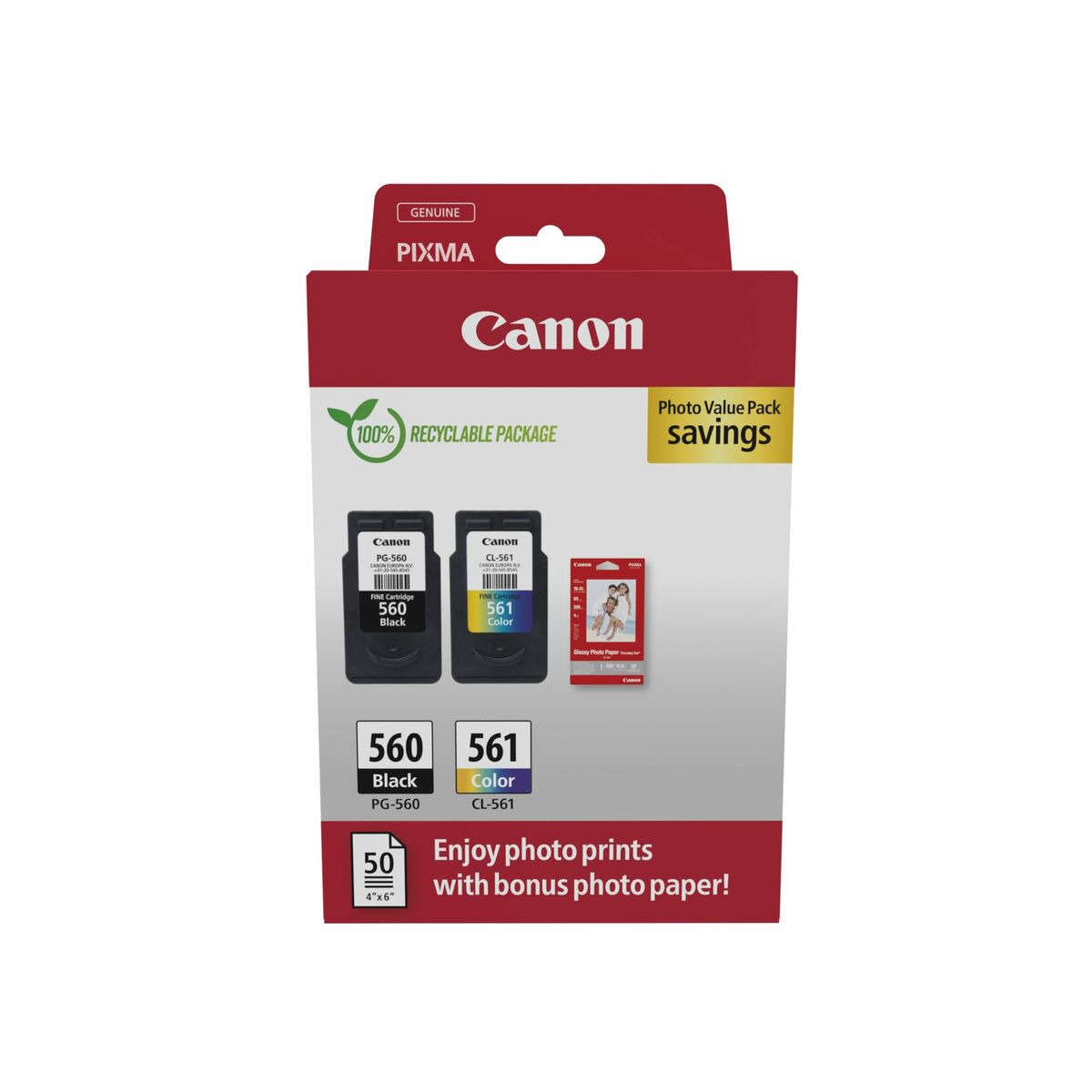 Original Ink Cartridge Canon 3713C008 Multicolour (2 Units)