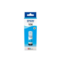 Compatible Ink Cartridge Epson 106 EcoTank Cyan ink bottle 70 ml Cyan