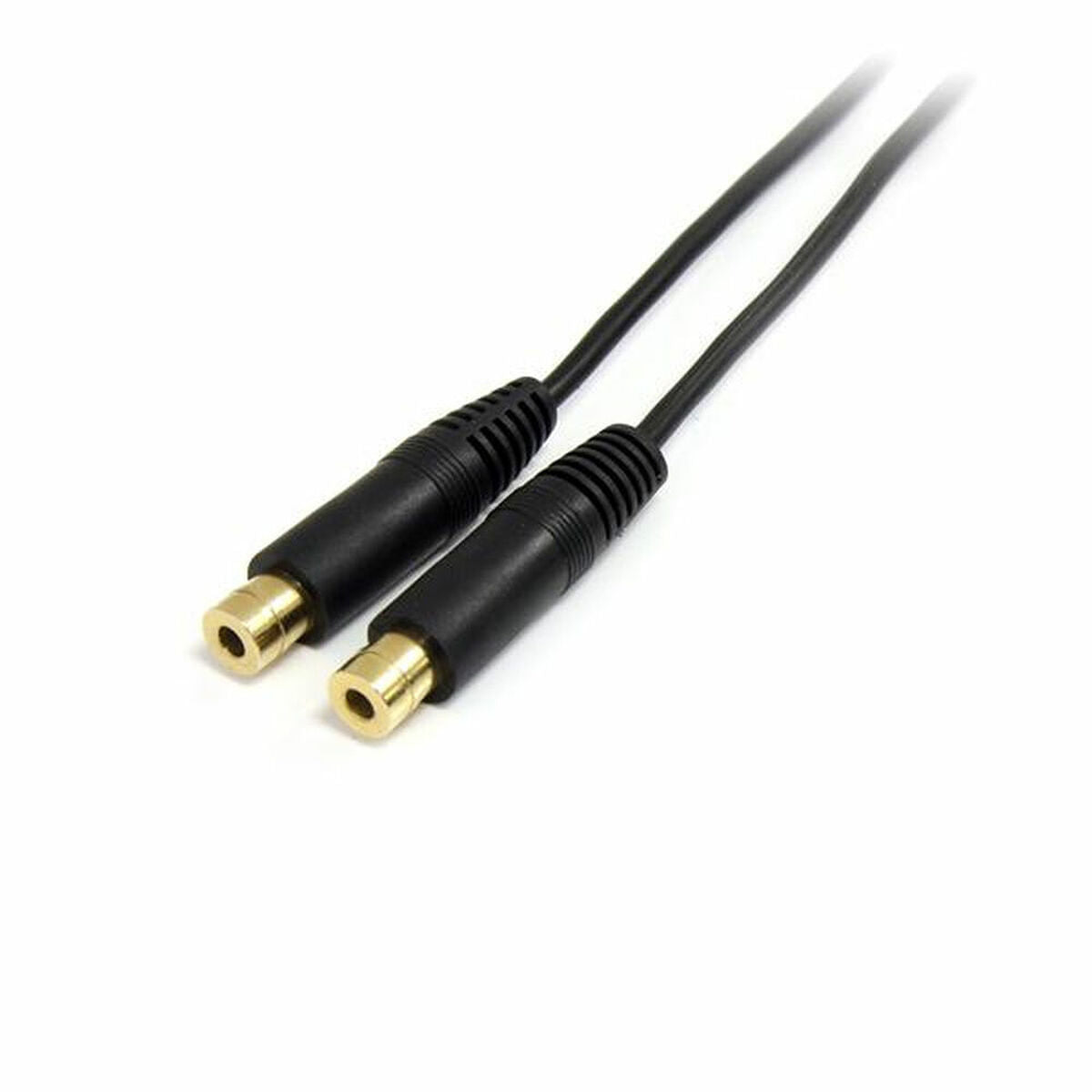 Audio Jack (3.5 mm) Splitter Cable Startech MUY1MFF              Black 0,15 m