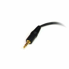 Audio Jack (3.5mm) to 2 RCA Cable Startech MU1MFRCA             Black 1.8 m