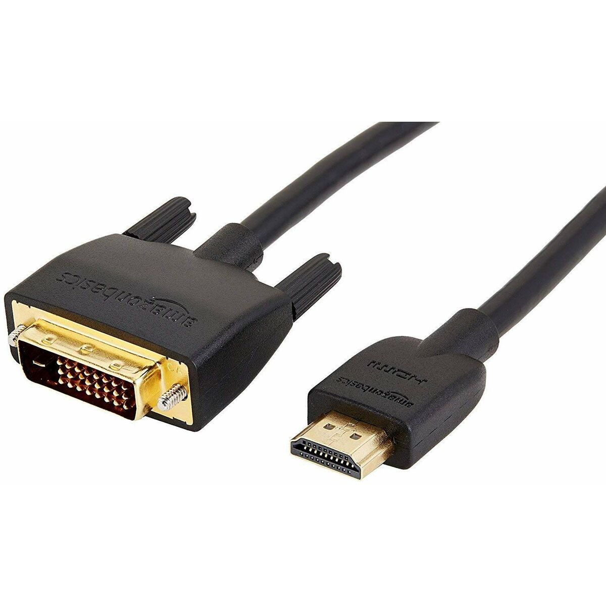 HDMI to DVI adapter Amazon Basics Black (Refurbished A)