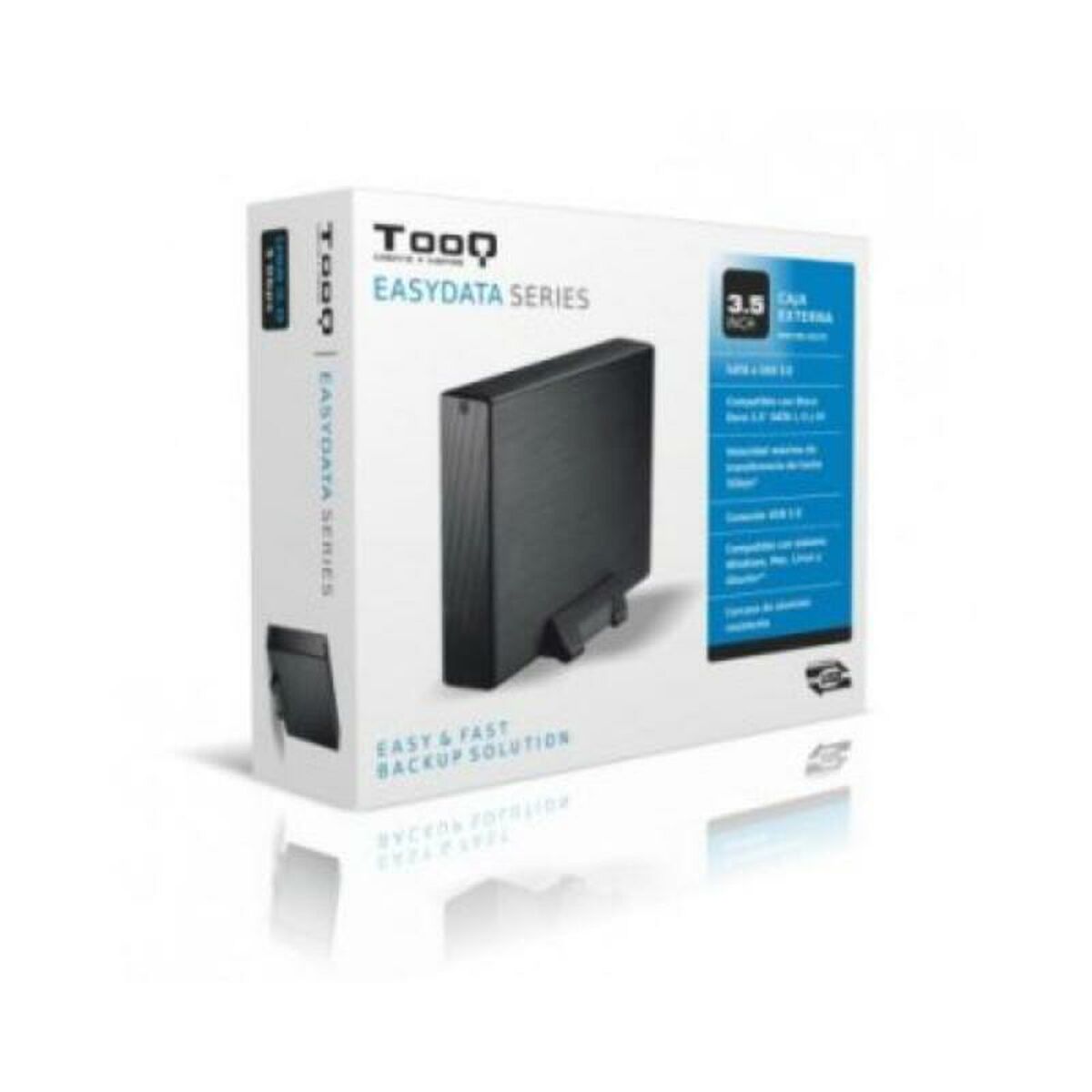 External Box TooQ TQE-3527B HDD 3.5" SATA III USB 3.0 USB 3.0 SATA