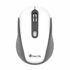 Optical Wireless Mouse NGS Haze 800/1600 dpi White Black/White