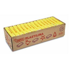 Sticks of Modelling clay Jovi Yellow (15 Units)