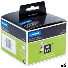 Printer Labels Dymo White Black 32 x 57 mm 1000 Pieces (6 Units)