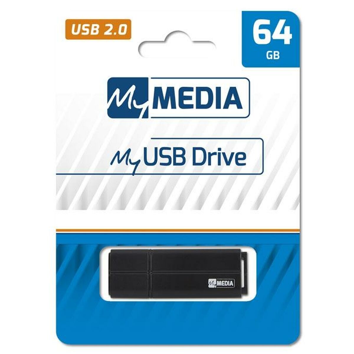Pendrive MyMedia Black 64 GB (10 Units)