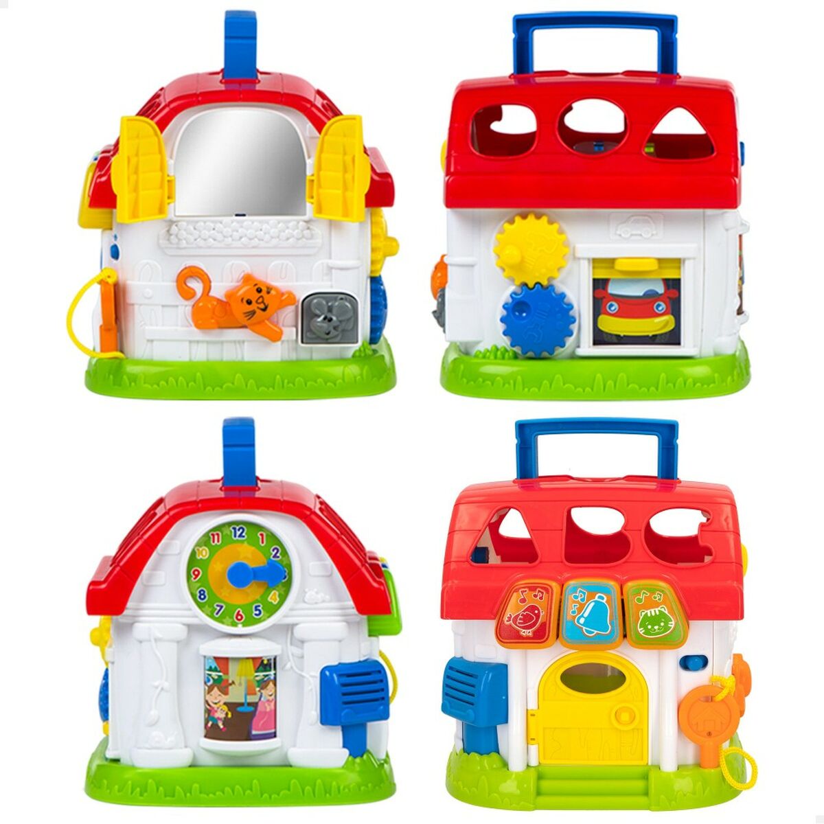 Baby toy Winfun House 18 x 22 x 18 cm (4 Units)