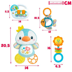 Set of Toys for Babies Winfun 14 x 20,5 x 7,5 cm (4 Units)