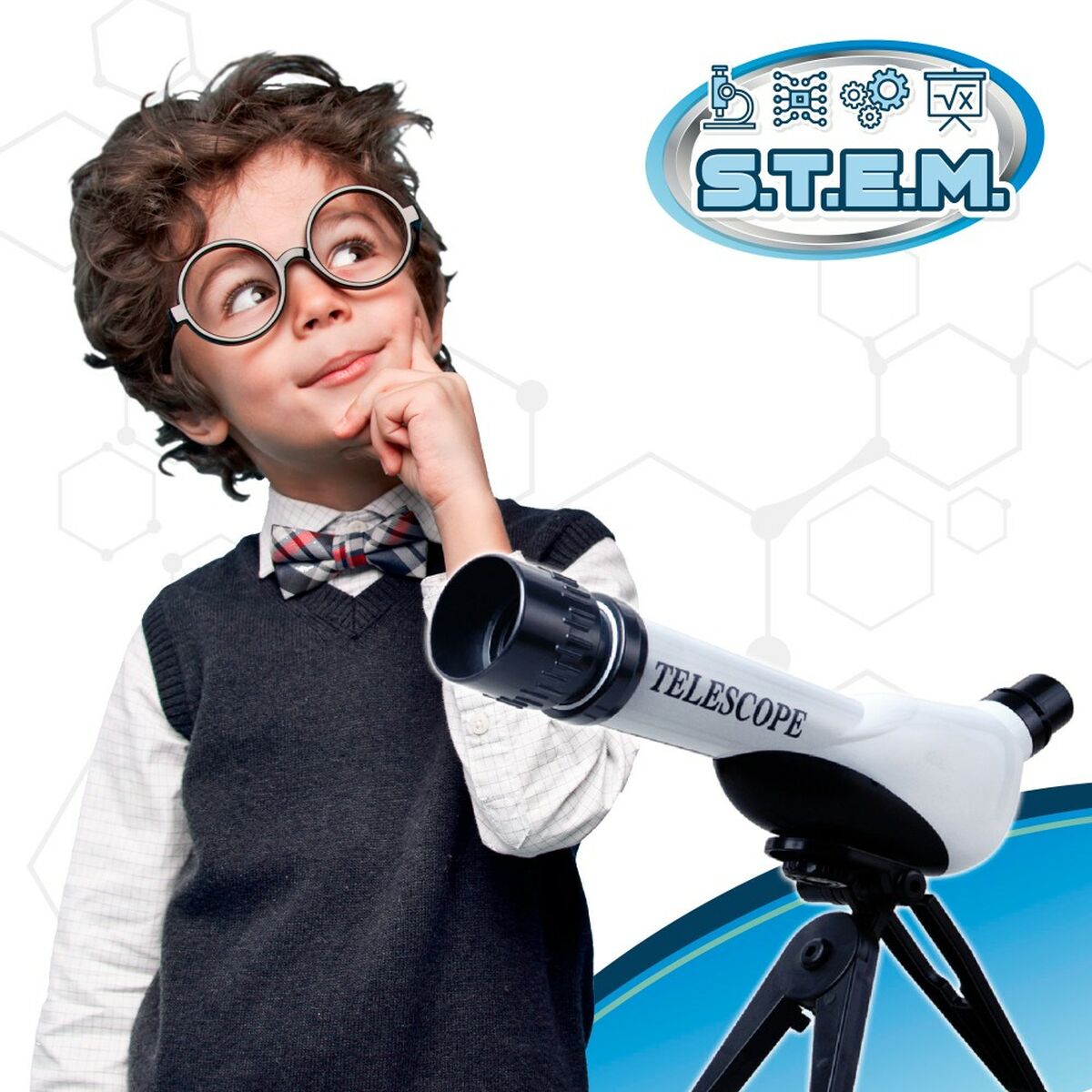 Child's Telescope Colorbaby Smart Theory 6 Units