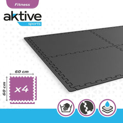 Tatami floor Aktive Dark grey (4 Units)