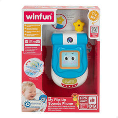 Toy telephone Winfun 7 x 13,5 x 4,1 cm (6 Units)