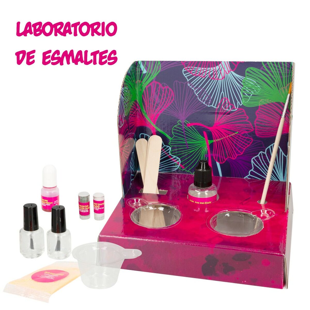 Science Game Lisciani Laboratorio de esmalte ES (6 Units)