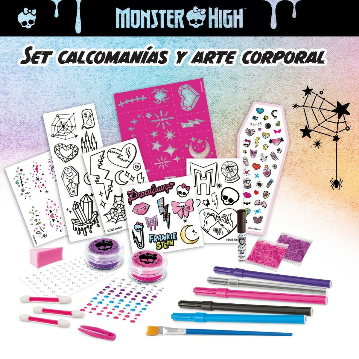 Fashion Studio Monster High Creeperific Temporary Tattoos