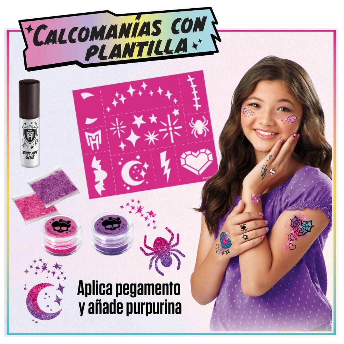 Fashion Studio Monster High Creeperific Temporary Tattoos